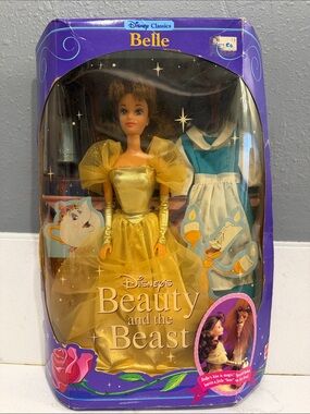 Disney Belle Doll in Yellow and Blue Outfit